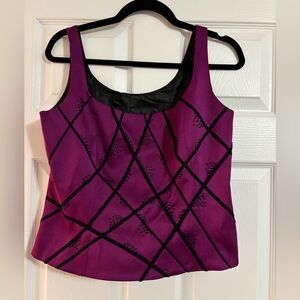 Fuschia Formal Y2K Tank